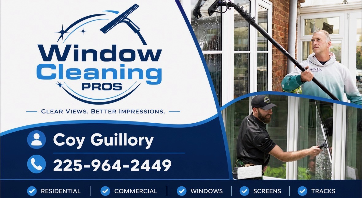 Window Cleaning Pros team at work